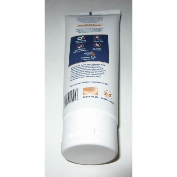 Legendary Men's Care Cinnamon Clove PM Formula Toothpaste Fluoride Free 4oz Tube - Picture 2 of 3